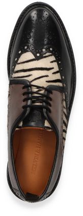 Melvin & Hamilton SELINA Damen-Schnürschuhe aus Leder 101081000008 (Schwarz/Bunt)