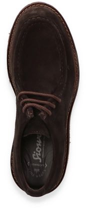 Sioux ADALRIK Herren-Schnürschuhe aus Leder 240202000009 (Dunkelbraun)