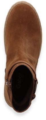 Gabor Damen-Boots aus Leder 102222000023 (Hellbraun)