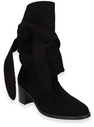 Donna Carolina SASH Damen-Stiefeletten aus Leder 106002000075 (Schwarz)