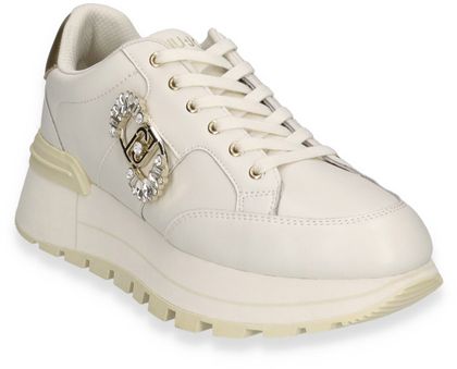 LIU JO AMAZING Damen-Sneaker 101701000164 (Weiß/Gold)
