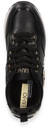 LIU JO MAXI WONDER Damen-Sneaker 101001000048 (Schwarz/Gold)