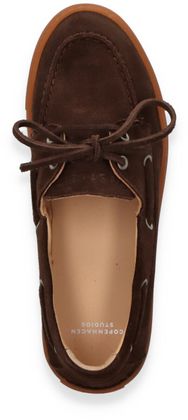 Copenhagen CPH160 Damen-Schnürschuhe aus Leder 101202000017 (Dunkelbraun)