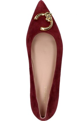 Coccinelle Damen-Ballerinas 103292000001 (Bordeaux)