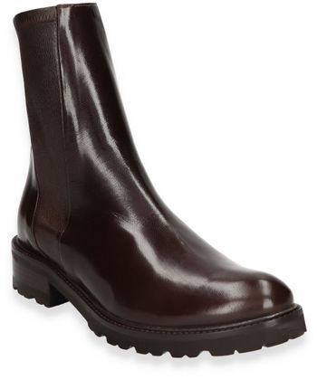 Konstantin Starke Damen-Boots aus Leder 102201000017 (Dunkelbraun)