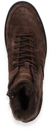 Konstantin Starke Herren-Schnürboots mit Warmfutter 291202000009 (Dunkelbraun)