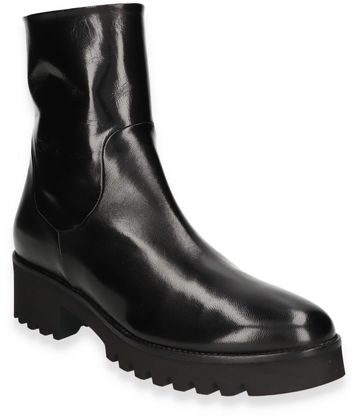 Konstantin Starke Damen-Boots aus Leder 102001000022 (Schwarz)