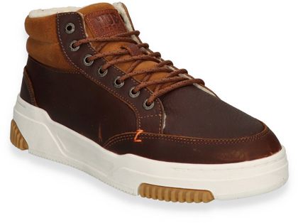HUB MARK Herren-Schnürboots mit Warmfutter 291221000024 (Mittelbraun)