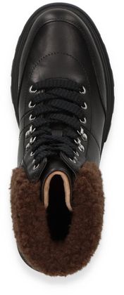 BOSS FOSTER Damen-Schnürboots 192001000033 (Schwarz)