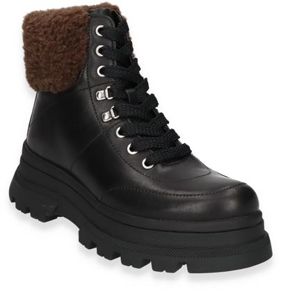 BOSS FOSTER Damen-Schnürboots 192001000033 (Schwarz)