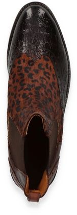 Melvin & Hamilton Stiefeletten für Damen aus Leder 105281000002 (Braun/Bunt)