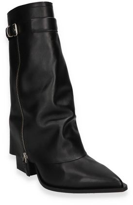 Phillip Hardy Damen-Western Boots aus Leder 107001000038 (Schwarz)