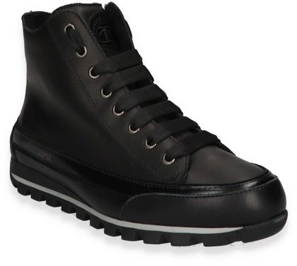 Candice Cooper JANIS Damen-Sneaker aus Leder 192001000040 (Schwarz)