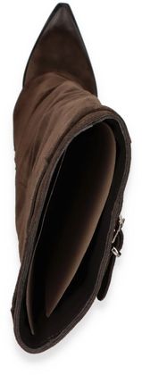 Phillip Hardy Damen-Western Boots aus Leder 107202000013 (Dunkelbraun)