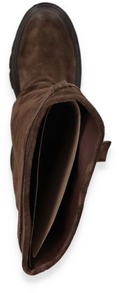 Phillip Hardy Damen-Boots aus Leder 102202000024 (Dunkelbraun)