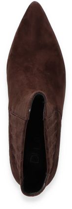 DI LAURO Damen-Stiefeletten aus Leder 106202000022 (Dunkelbraun)