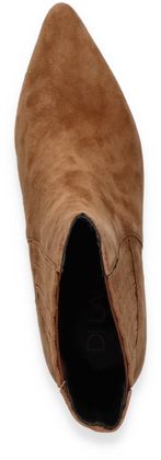 DI LAURO Damen-Stiefeletten aus Leder 106222000014 (Hellbraun)
