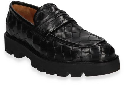 Melvin & Hamilton JADE Damen-Slipper aus Leder 100000000000 (Schwarz)