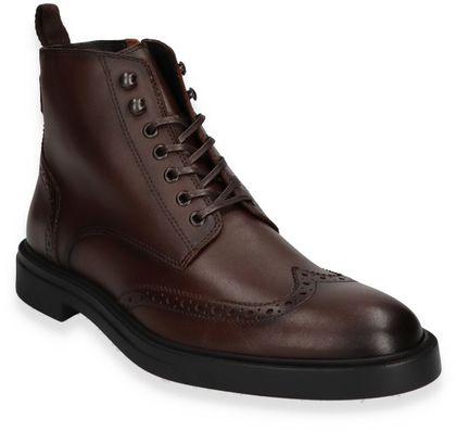 BOSS CALEV Herren-Schnürboots 212201000016 (Dunkelbraun)