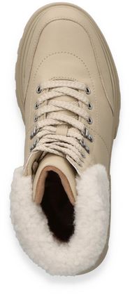 BOSS FOSTER Damen-Schnürboots 192301000003 (Hellbeige)