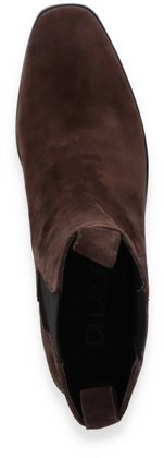 DI LAURO Damen-Stiefeletten aus Leder 105202000015 (Dunkelbraun)