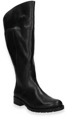 Gabor Damen-Stiefel aus Leder 195001000015 (Schwarz)