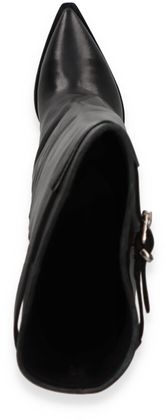 Phillip Hardy Damen-Western Boots aus Leder 107001000037 (Schwarz)