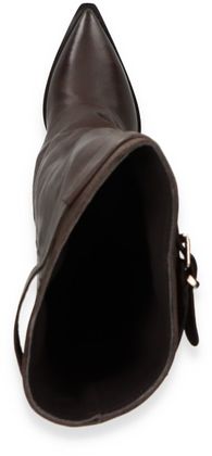 Phillip Hardy Damen-Western Boots aus Leder 107201000003 (Dunkelbraun)