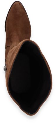 Phillip Hardy ILLENA Damen-Overknees aus Leder 196222000000 (Mittelbraun)