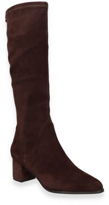 Peter Kaiser Damen-Stiefel aus Leder 190202000001 (Dunkelbraun)