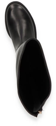 Phillip Hardy Damen-Stiefel aus Leder 195001000023 (Schwarz)