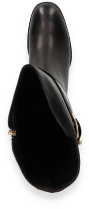 Phillip Hardy Damen-Stiefel aus Leder 195001000022 (Schwarz)