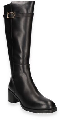 Phillip Hardy Damen-Stiefel aus Leder 195001000022 (Schwarz)