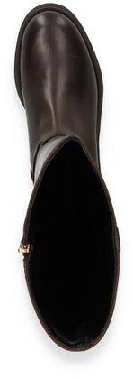 Phillip Hardy Damen-Stiefel aus Leder 195201000007 (Dunkelbraun)