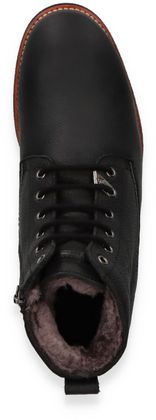 Panama Jack GERMAN Herren-Schnürboots aus Leder 291001000027 (Schwarz)