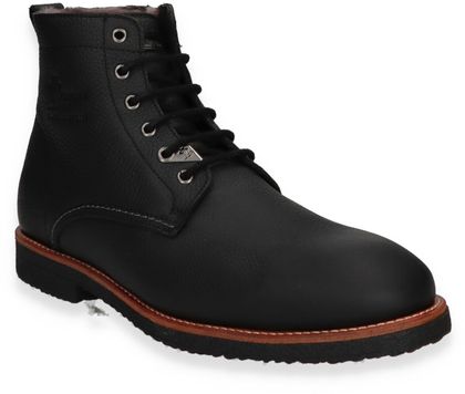 Panama Jack GERMAN Herren-Schnürboots aus Leder 291001000027 (Schwarz)
