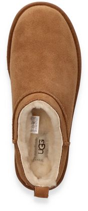 UGG CLASSIC MICRO Damen-Slipper mit Warmfutter 192222000049 (Hellbraun)