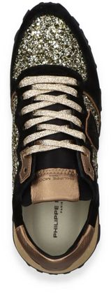 PHILIPPE MODEL Damen-Sneaker 101082000017 (Schwarz/Gold)