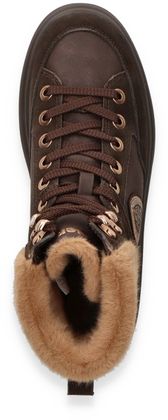 Blauer EMERY Damen-Boots mit Warmfutter 192202000015 (Dunkelbraun)