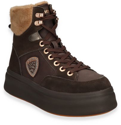 Blauer EMERY Damen-Boots mit Warmfutter 192202000015 (Dunkelbraun)