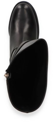 Phillip Hardy FIBBIA Damen-Stiefel aus Leder 195001000021 (Schwarz)