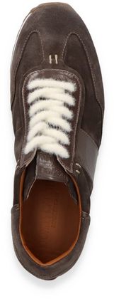 Donna Carolina LIGHT NAOMI Damen-Sneaker aus Leder 101402000017 (Dunkelgrau)