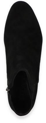 DI LAURO Damen-Stiefeletten aus Leder 105002000011 (Schwarz)