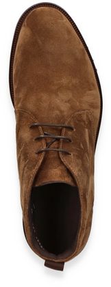 Konstantin Starke Herren-Schnürboots aus Leder 212222000030 (Hellbraun)