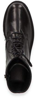 Konstantin Starke Damen-Schnürboots aus Leder 102001000041 (Schwarz)