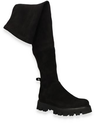 Konstantin Starke Damen-Overknees 196002000017 (Schwarz)