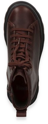 Camper Damen-Schnürboots 102201000009 (Dunkelbraun)