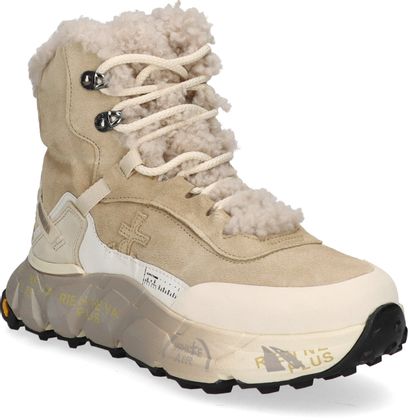 Premiata TRIVOR Damen-Sneakerboot 192307000002 (Beige)