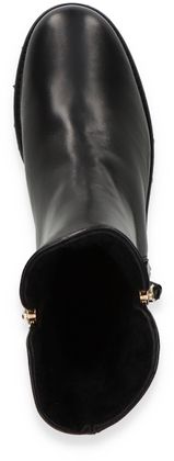 Konstantin Starke Damen-Boots aus Leder 192001000036 (Schwarz)