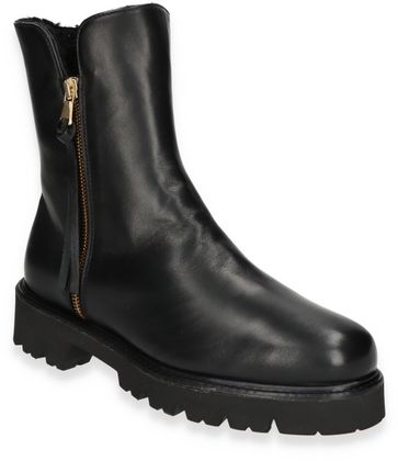 Konstantin Starke Damen-Boots aus Leder 192001000036 (Schwarz)